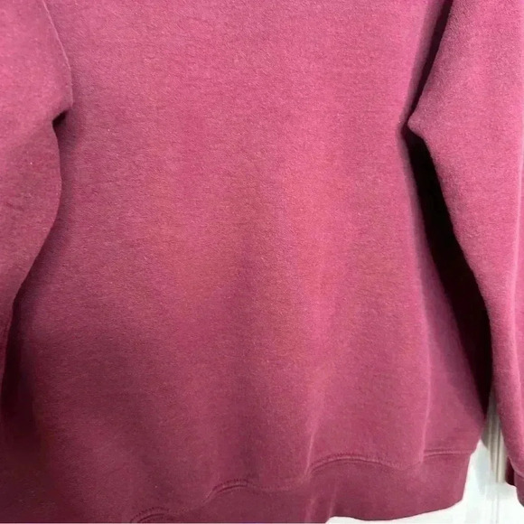Gildan Hockey Mom Hoodie Burgundy Size Medium - Picture 10 of 16